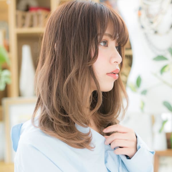 外国人風エアリーロングでラブグラマラス! モテロング