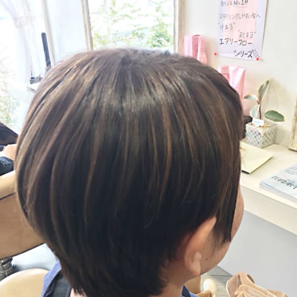 マイナス5歳ハイライトカラー【見附】【長岡】