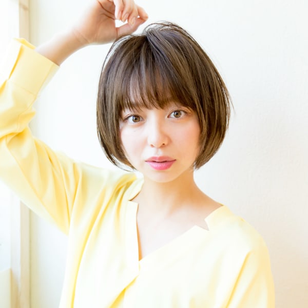 ふんわりボブスマートボブエアリーショート《井谷幸政》表参道