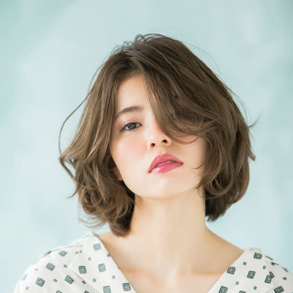 ふんわりパーマ