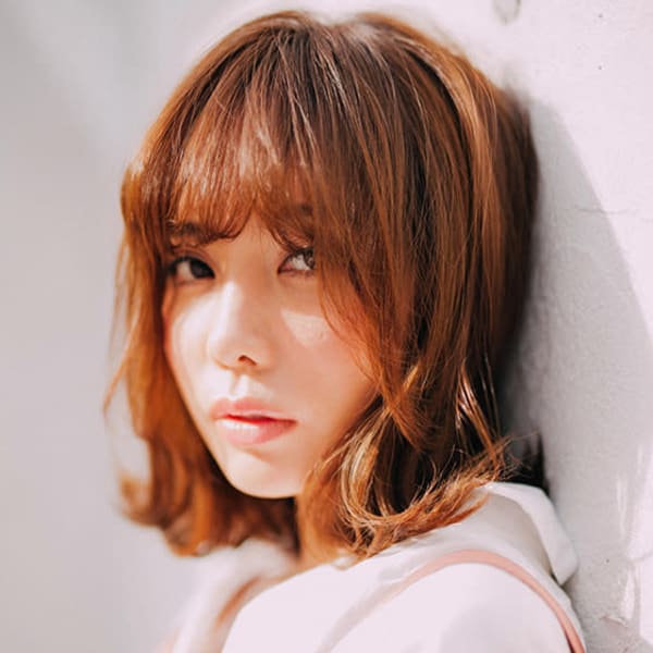 アンニュイな外ハネミディ|ブロッサム 若葉店【ヘッドスパ/髪質改善】