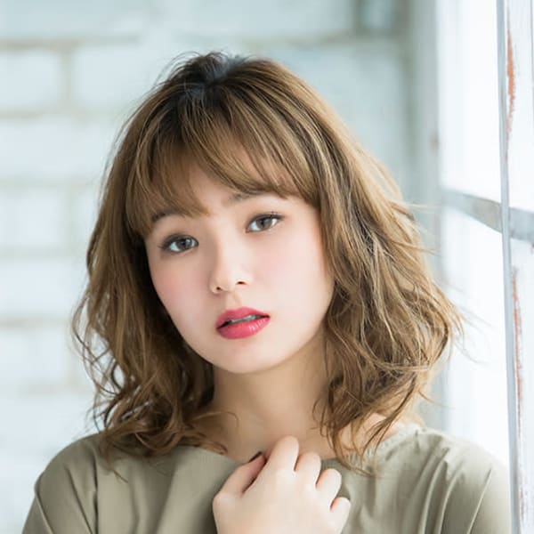 大人可愛いヴェールウェーブ