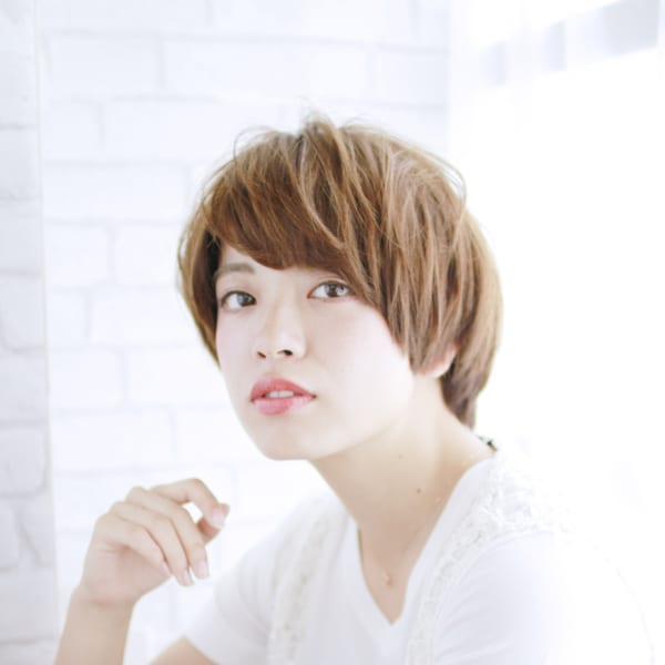 ナチュラルショートヘアー