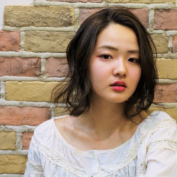 ナチュラルパーマスタイル