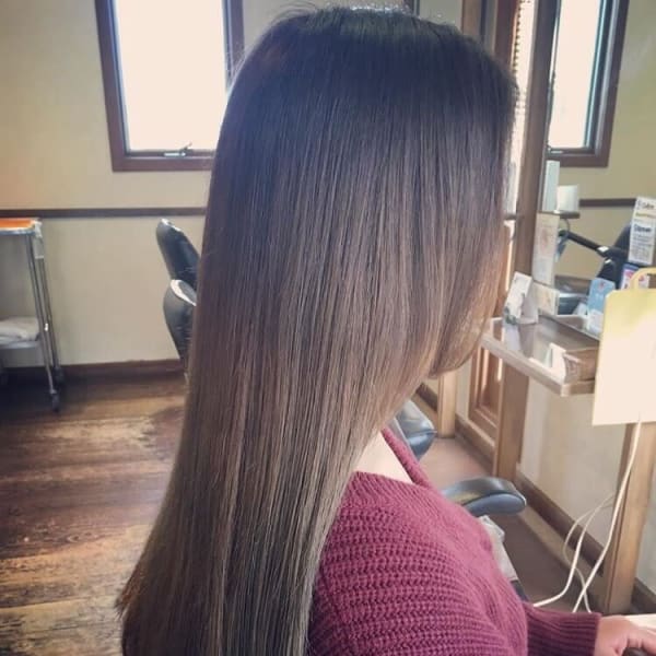 グラデーション艶カラー|CoRte.倉敷新田店