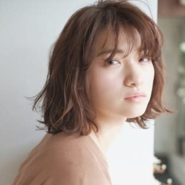 ボブ×オトナベージュカラー|Hair & Make Seek 八王子店