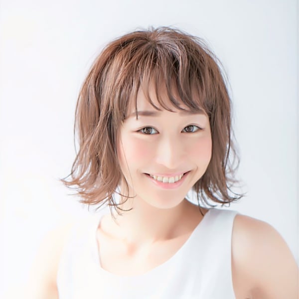 エレガントな、しっとりパーマでreal美人に!