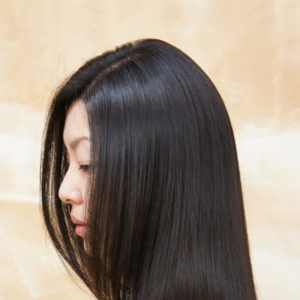 ロング　ストレートパーマ