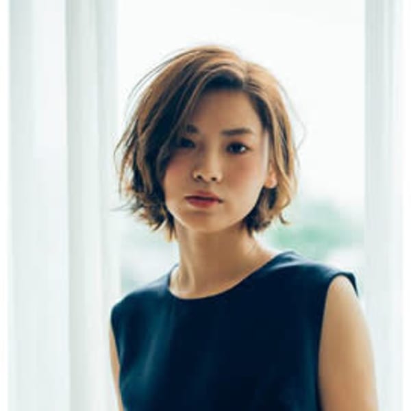 クールなショートボブスタイル