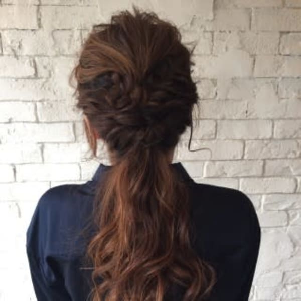 ＃ゲストスナップ　パーティーポニーテール