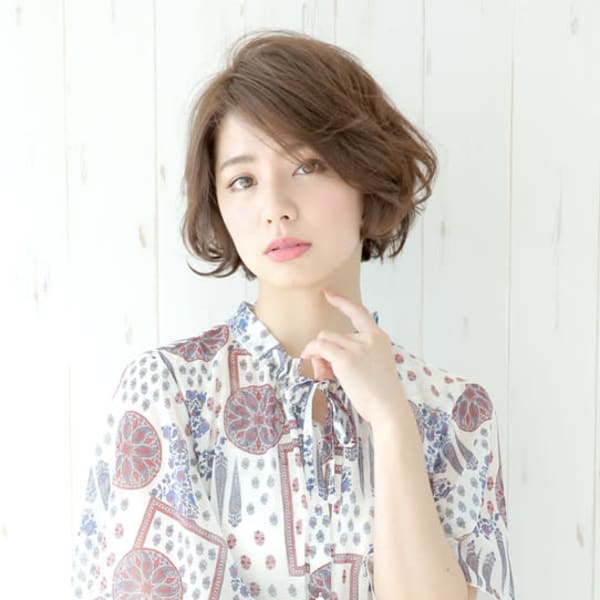ニュアンスカールボブ