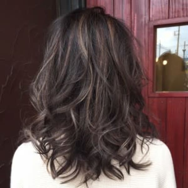 ハイライトと大人なモノトーングレー 【プラーチェ相模大野店】