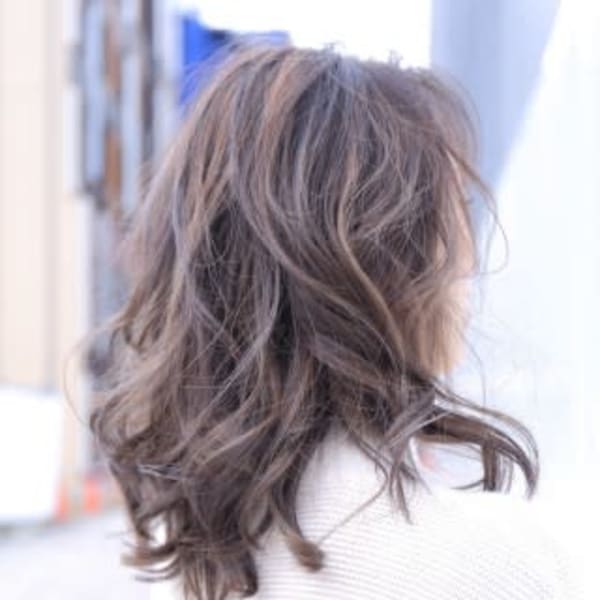 【プラーチェ相模大野店】グレージュ デザインカラー|hair&color Plaatje 青葉台