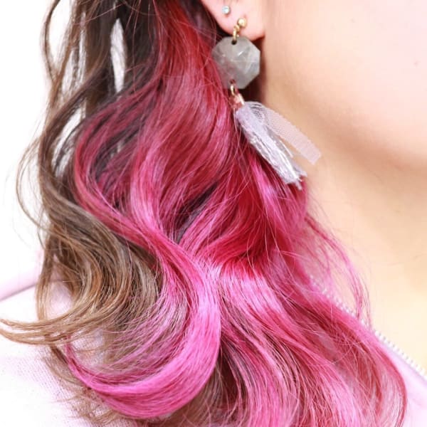 【Tetote】鎖骨ミディアム×インナーカラー