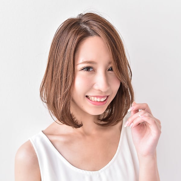 【tetote】伸ばし中にもオススメなナチュラルボブ♪