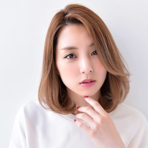 【tetote】ナチュラルさと柔らかさ★ふんわり内巻きボブ