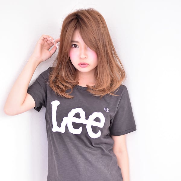 【tetote】柔らか質感が魅力のセミロングヘアー