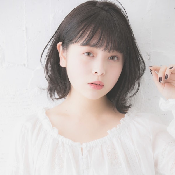 イルミナカラーでヘルシーレイヤーボブ 担当宮川