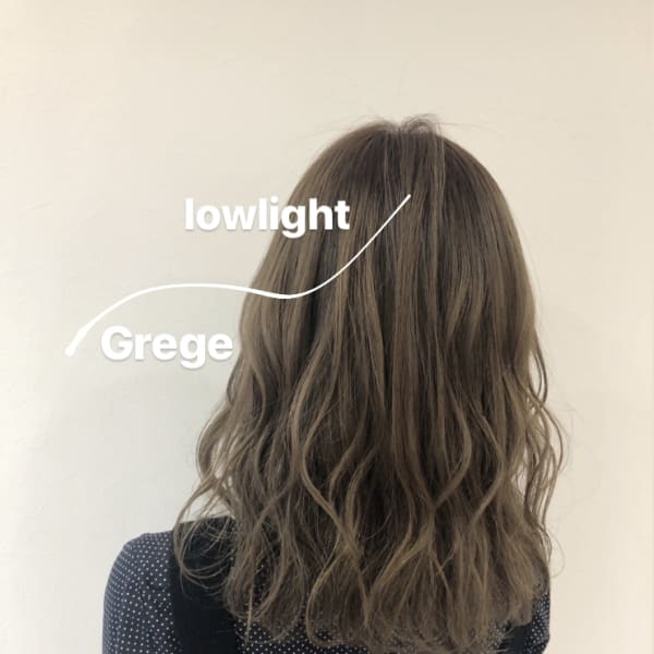 外国人風×ローライト×グレージュ◎