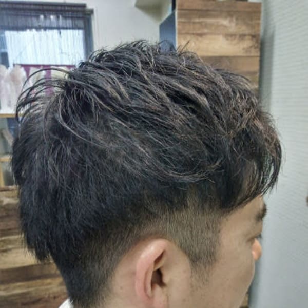 サイドとバックすっきりのメンズショート|HAIR SALON appears