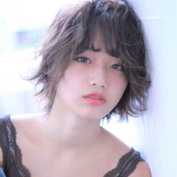 〇楽々ショートのパーマスタイル♪|hair LOGiA