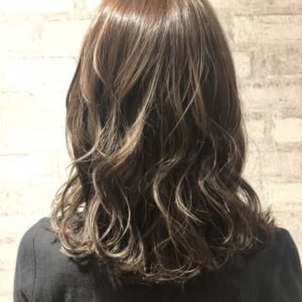 keistyle*ハイライト&カーキグレージュ