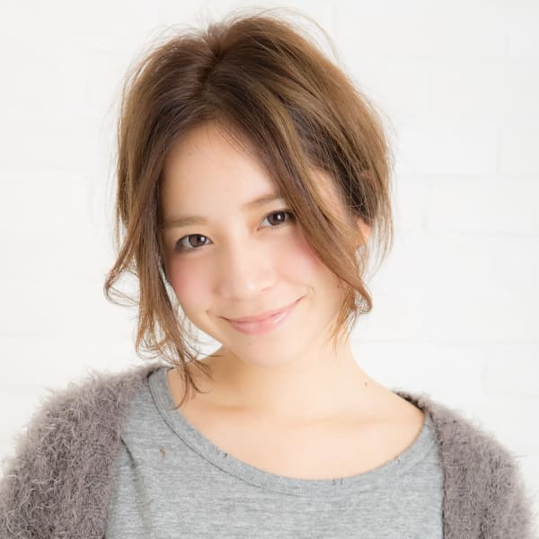 カジュアル可愛いボブアレンジ