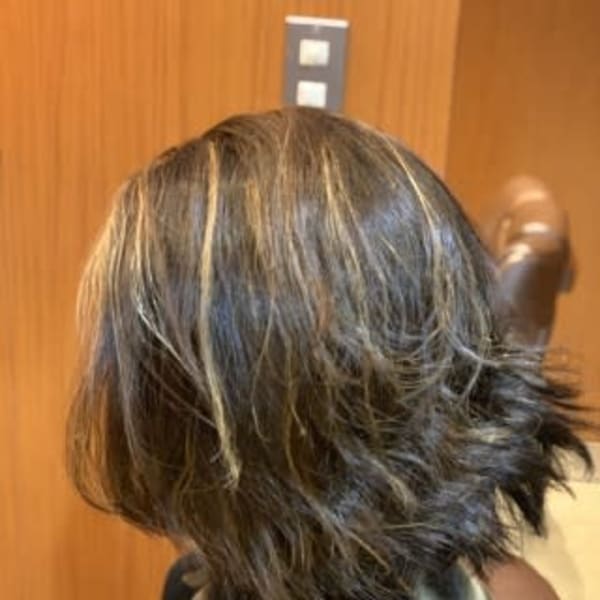 メンズウェーブボブ