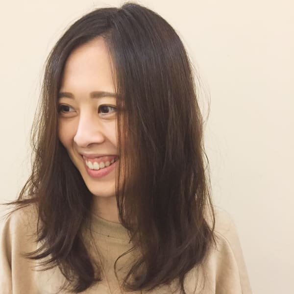ふわゆれセミロング【髪質改善カラーエステ】|JEWELucina