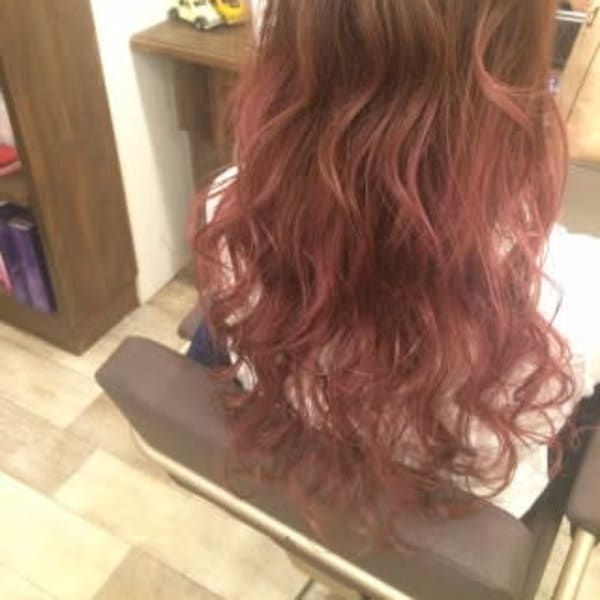 [ブリーチ]ピンクグラデーション|Blanca by Ricca