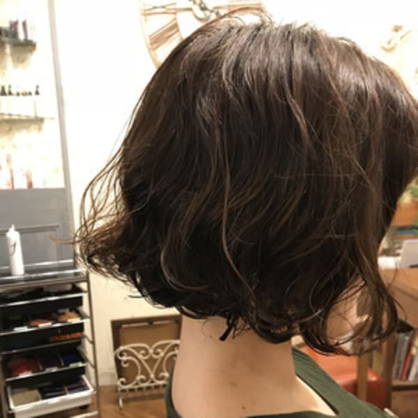 【お客様スタイル】ボブパーマ
