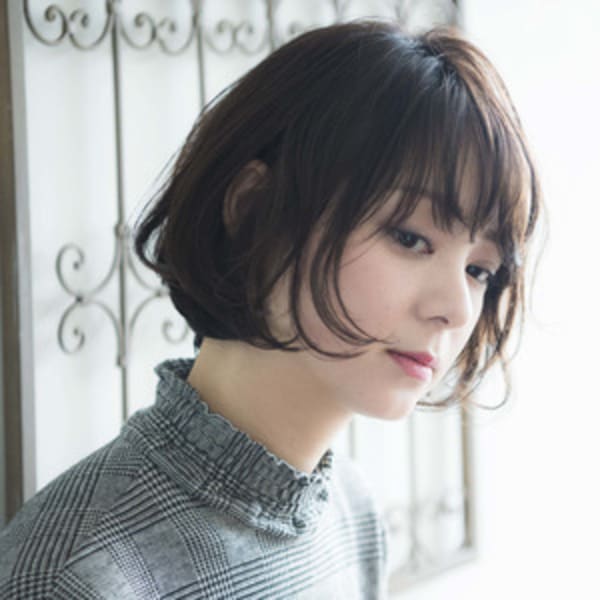 【threebykeep 尾山台.齋藤】アンニュイボブ