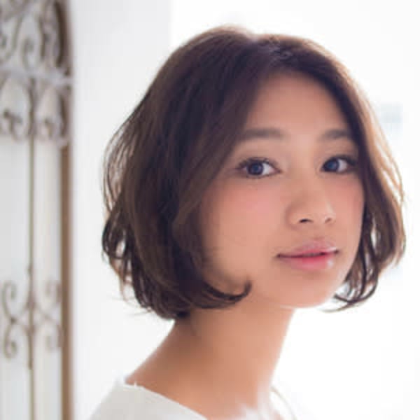 【threebykeep 尾山台.三橋】ボブパーマ☆べージュ