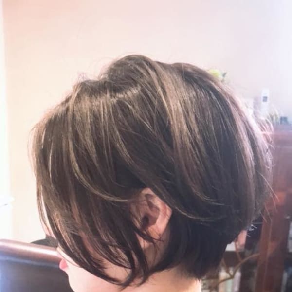 40代大人世代スオートボブ・神戸・三ノ宮・元町