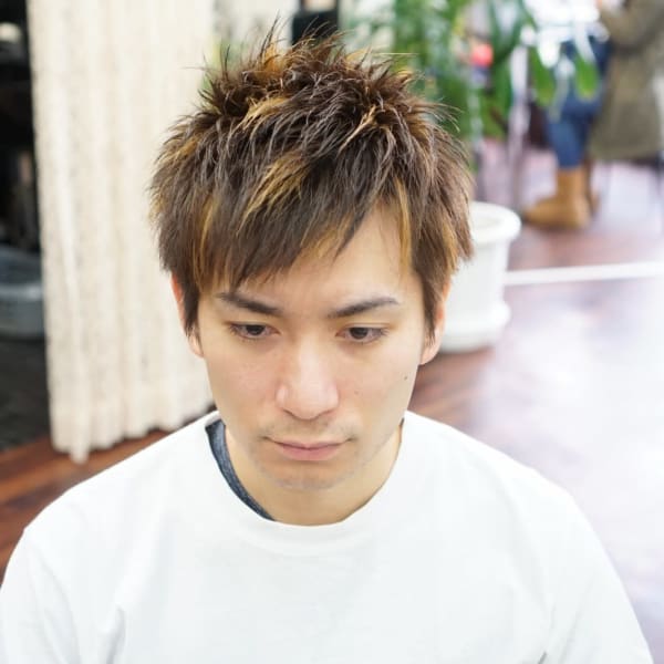 メンズカラー|~HAIR DESIGN~ PLAN