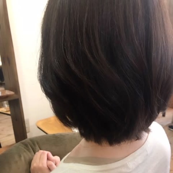 生え癖をいかしたデザインカット☆