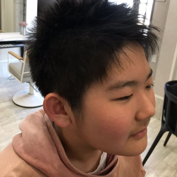 生えグセを生かしたスクールカット|-HAIR-Jubilee