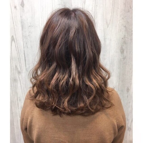 グレージュグラデーション