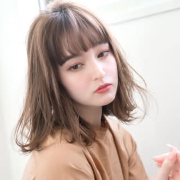 《イルミナカラー×TOKIOで作る》外ハネ無造作ボブディ