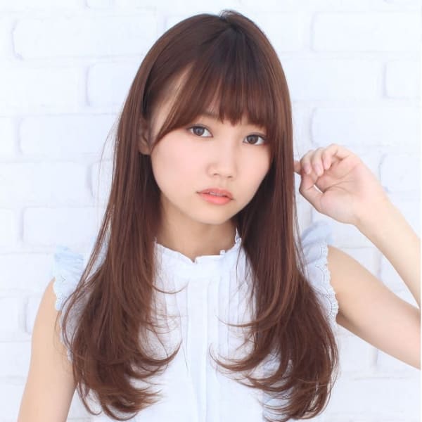 【ＪＵＭＰＵＳＨ　美容院】艶感ストレート|JUMPUSH