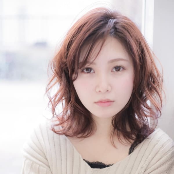 伸ばしかけでも大丈夫☆「デザインパーマ」