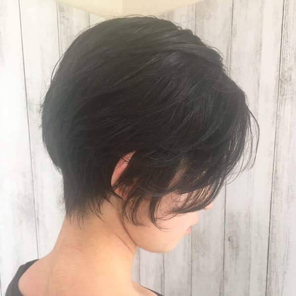 【後頭部がふんわりする!?】テクニカルショートボブ