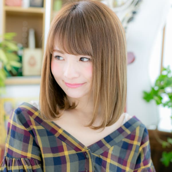 愛され度高め♪外国人風♪前下がりワンカール　ガーリーボブ