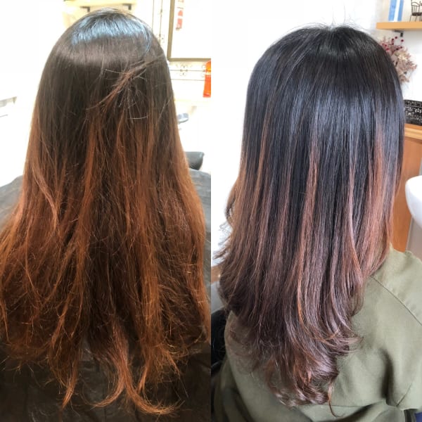 ヘッドスパ　before　after|beaulab 【髪質改善サロン】