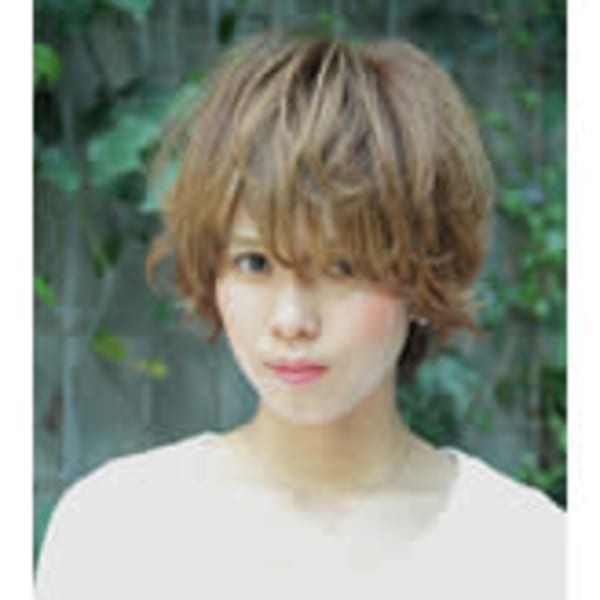 ニュアンスウエーブショート【grandage 小岩】