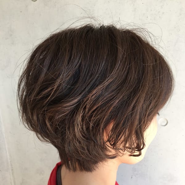 クシャッとボブ