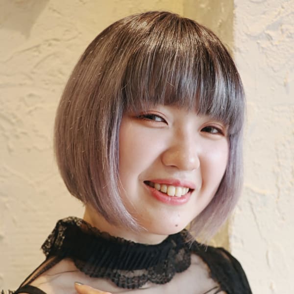 ぷらちなシルバー＋パープルヴェール|LAMP HAIR