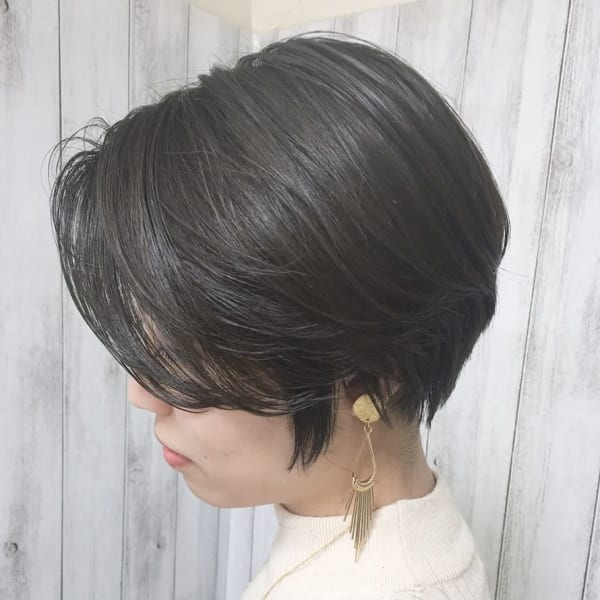 【25歳からの大人女性】に大人気！【ハンサムショート】 
