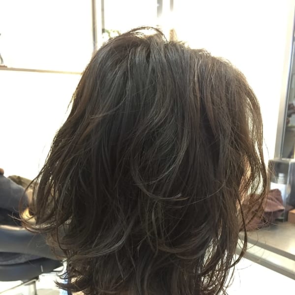 簡単スタイリング♪アンニュイパーマ♪