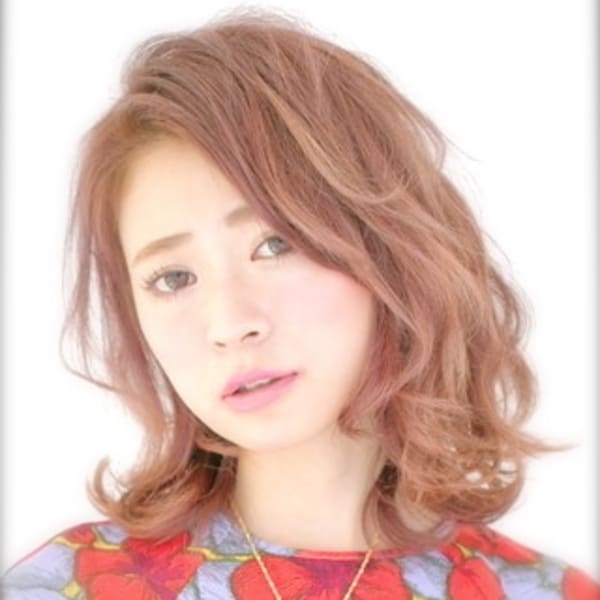 ノーバングミディアムボブ～かき上げゆるウェーブ～|Mon Coeur